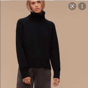 Wilfred Free Lin Sweater Black